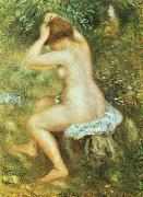 Pierre Renoir Baigneuse se Coiffant China oil painting reproduction